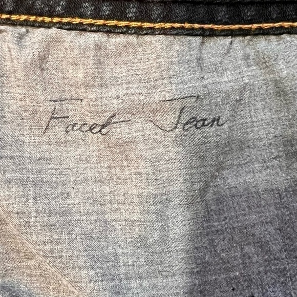 Chico’s Platinum Facet Jeans Blue Sz 1 (8) Short‎ EUC - Picture 9 of 10